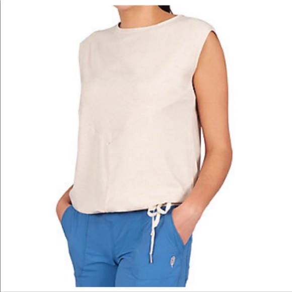 Indygena Heather Tan Goma Cinch Top | XL - Picture 1 of 6